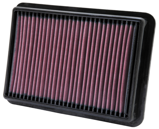 K&N 05-11 Nissan Navara 2.5L L4 10.5in OS Length/7.438in OS Width/1.438in H Replacement Air Filter - Racecraft Industries