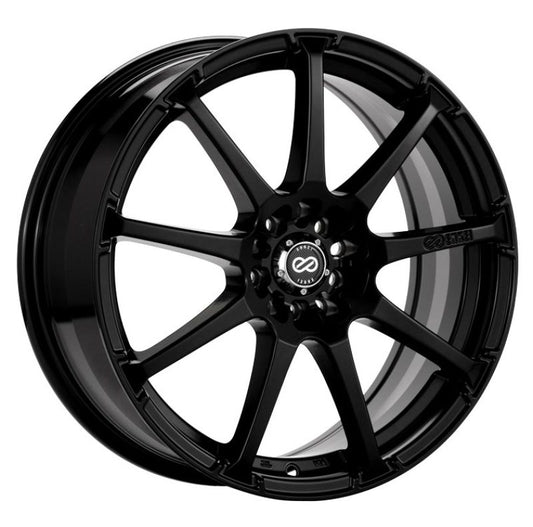 Enkei EDR9 16x7 5x100/114.3 45mm Offset 72.6 Bore Diameter Black Wheel - Racecraft Industries