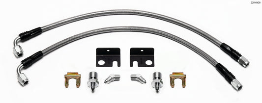 Wilwood Flexline Kit 00-04 PT Cruiser/Neon SRT/4 w/ Forged Dynalite Caliper - Racecraft Industries