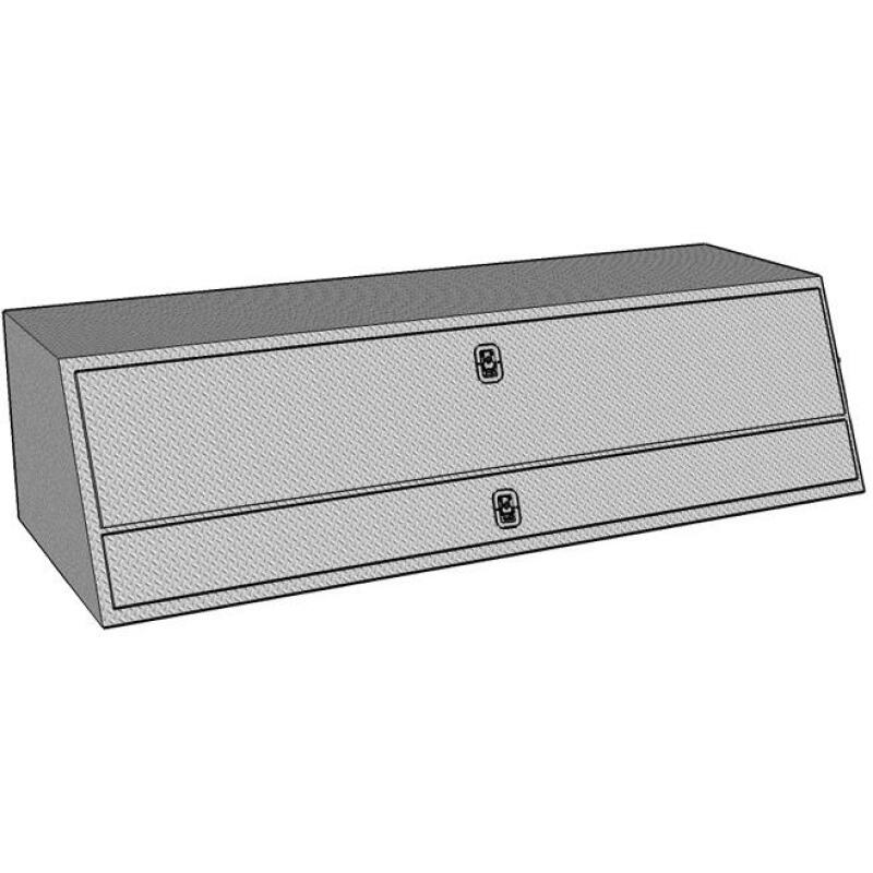 Westin/Brute Contractor TopSider 48in w/ Doors - Aluminum - Racecraft Industries