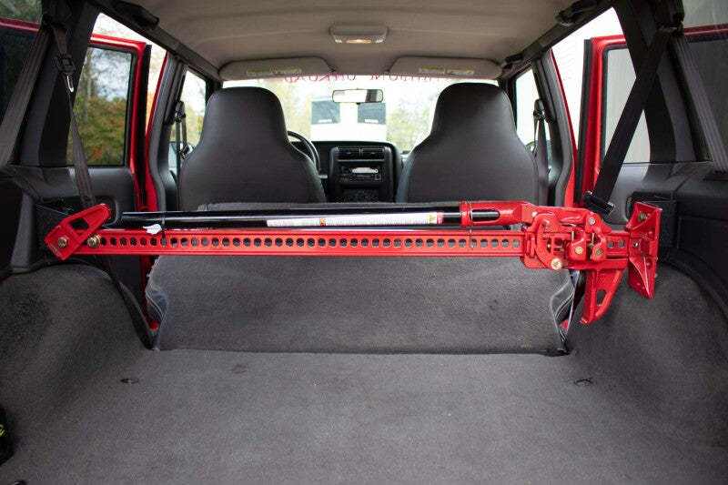 Fishbone Offroad 84-01 Jeep Cherokee XJ Rear Seat Hi-Lift Jack Mount - Racecraft Industries