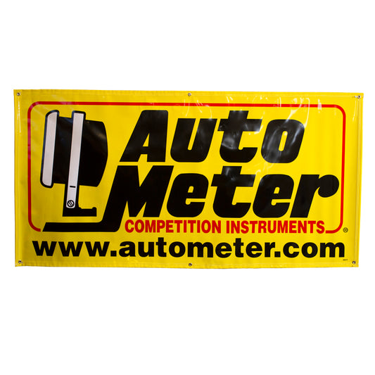 Autometer 6ft x 3ft Race Banner - Racecraft Industries