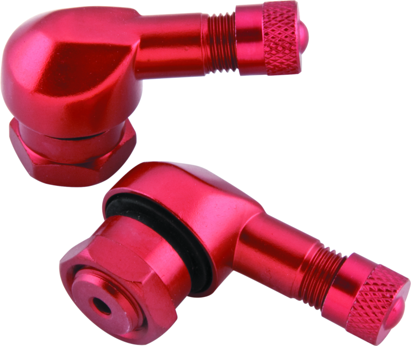 BikeMaster Valve Stem 2/Piece pack red - Racecraft Industries