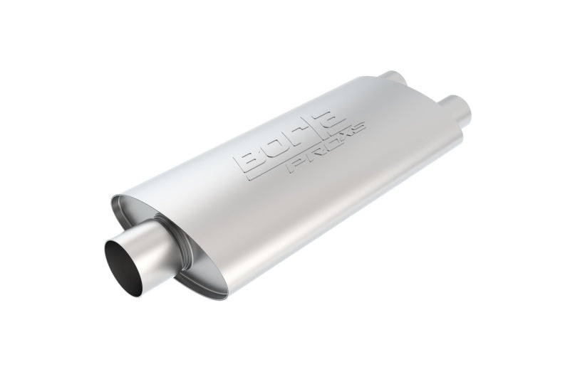 Borla 3in Inlet/Dual 2.25in Outlet Center/Dual Oval ProXS Muffler - Racecraft Industries