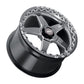 Weld S156 15x10 Ventura 6 Drag 6x139.7 ET38 BS7.00 Gloss BLK MIL DIA 106.1 - Racecraft Industries