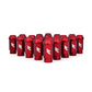 Mishimoto Aluminum Locking Lug Nuts M12x1.25 20pc Set Red - Racecraft Industries