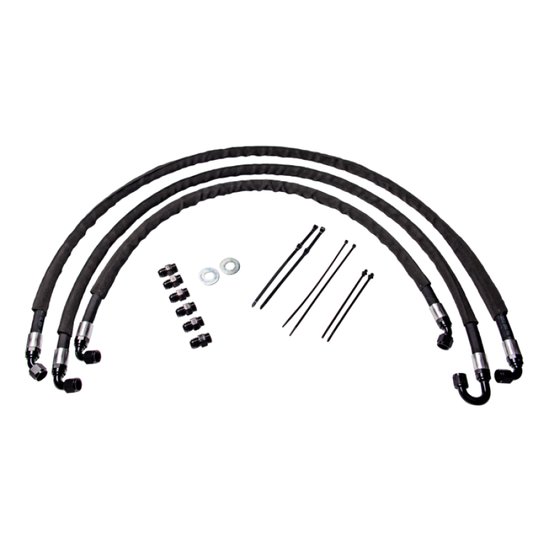 Fleece Performance 11-14 GM Duramax 2500/3500 Heavy Duty Trans Cooler Lines - Racecraft Industries