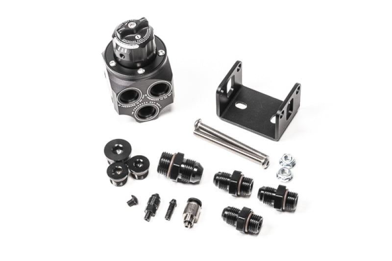 Radium Engineering Multi-Port Regulator Rotating Assembly (MPR-RA) - Black - Racecraft Industries