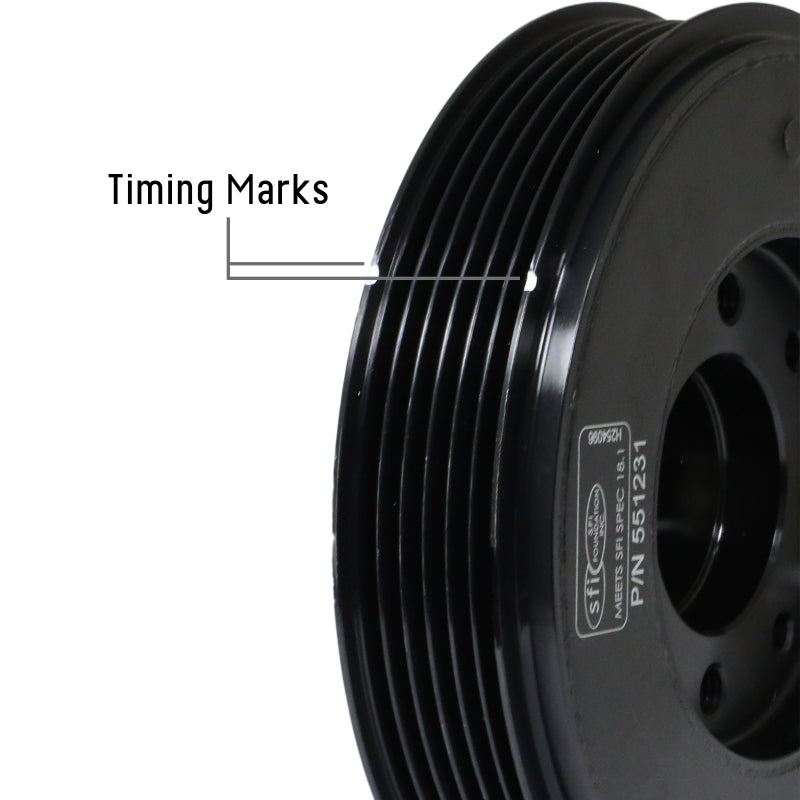 Fluidampr 08.5+ VW Golf TSi/08-13.5 Passat TSi/08.5+ Audi TT TSi Steel Internally Balanced Damper - Racecraft Industries