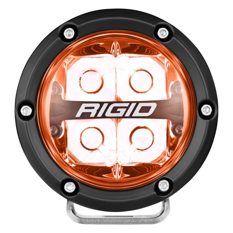 Rigid Industries 360-Series 4in LED Off-Road Spot Beam - RGBW (Pair) - Racecraft Industries