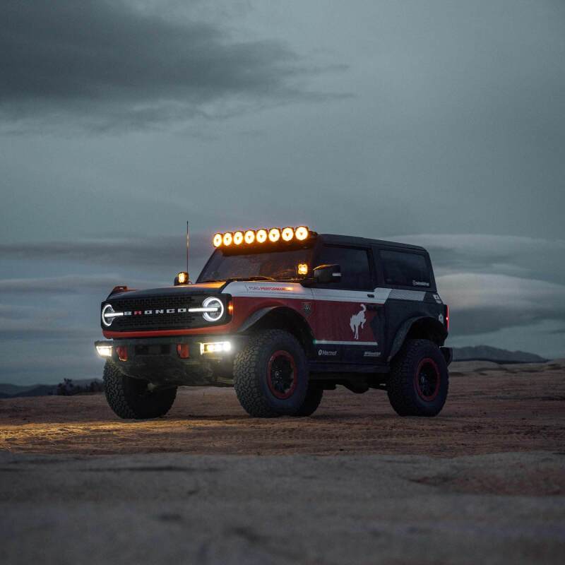 KC HiLiTES Gravity Titan LED Light Bar - 50in. (8-Light) - Racecraft Industries