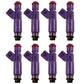 Ford Racing 24 LB/HR Fuel Injector Set of 8 - Racecraft Industries
