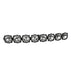 KC HiLiTES Universal 50in. Pro6 Gravity LED 8-Light 160w Combo Beam Radius Light Bar - Racecraft Industries