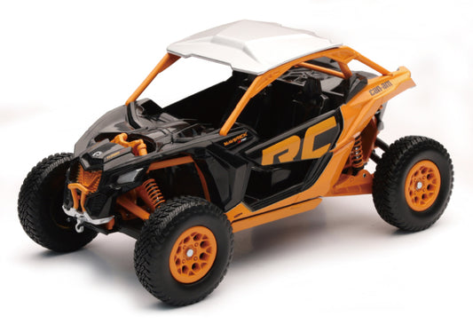 New Ray Toys Can-AM Maverick X3 X RC Turbo R72 (Black/Desert Tan)/ Scale - 1:18 - Racecraft Industries