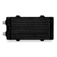Mishimoto Universal Small Bar and Plate Dual Pass Black Oil Cooler - Racecraft Industries