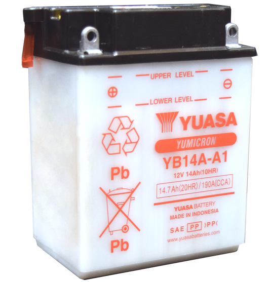 Yuasa YB14A-A1 Yumicron CX 12-Volt Battery - Racecraft Industries