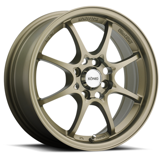 Konig Helium 15x6.5 4x100 ET40 Bronze - Racecraft Industries