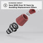 K&N 16-17 Ford Mustang Shelby V8-5.2L F/l Replacement Drop In Air Filter - Racecraft Industries