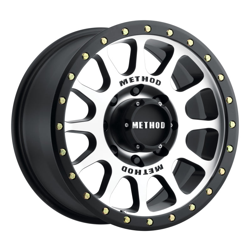 Method MR305 NV 17x8.5 0mm Offset 8x170 130.81mm CB Machined/Black Street Loc Wheel - Racecraft Industries