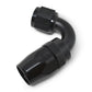 Russell Performance -6 AN Black 120 Degree Full Flow Swivel Hose End - Racecraft Industries
