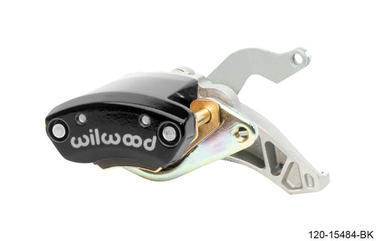 Wilwood Caliper - MC4 Mechanical Right Hand - Black 1.19in Piston 1.10in Rotor - Black - Racecraft Industries