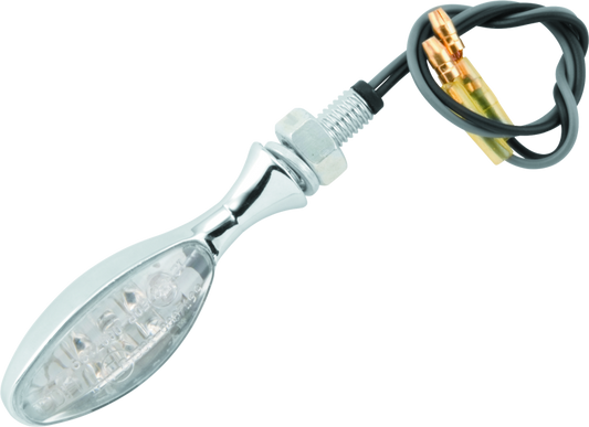 BikeMaster LED Torpedo Pair Chrome - Racecraft Industries