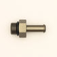 DeatschWerks 6AN ORB Male To 5/16in Barb Fitting (Single Barb - Incl O-Ring) - Racecraft Industries