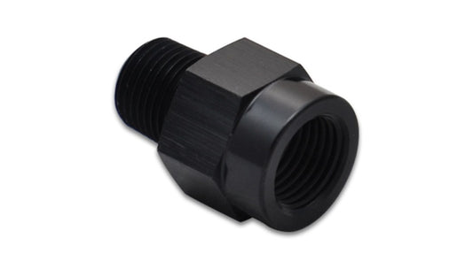 Vibrant 1/8in Male BSP to 1/8in Female NPT Adapter Fitting - Aluminum - Racecraft Industries