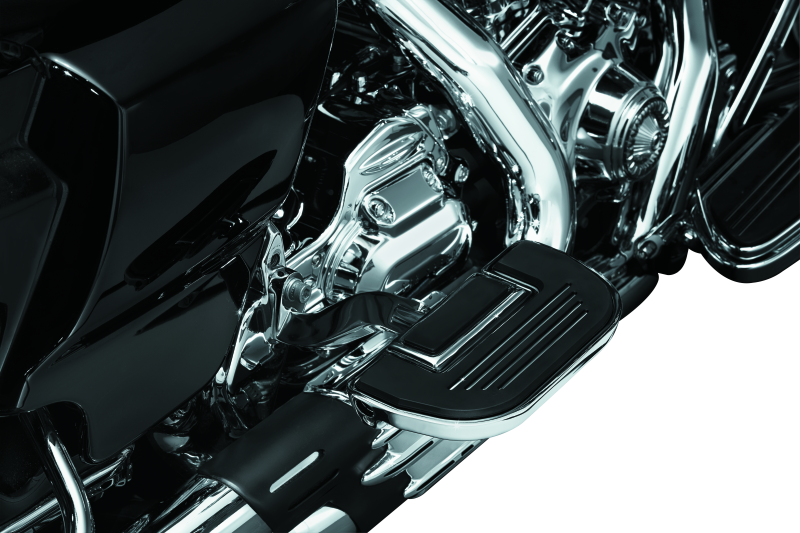 Kuryakyn Premium Ribbed Floorboards Without Adapter Chrome - Racecraft Industries