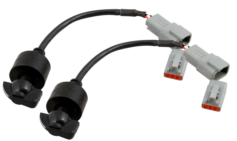 Haltech Dual Switch Panel Kit w/Yellow Knob - Racecraft Industries