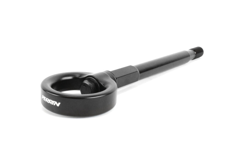 Perrin 15-17 Subaru WRX/STI Tow Hook Kit (Front) - Flat Black - Racecraft Industries