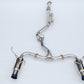 Invidia 2022+ Subaru WRX N1 Twin Outlet Single Layer Tip Cat-Back Exhaust - Racecraft Industries