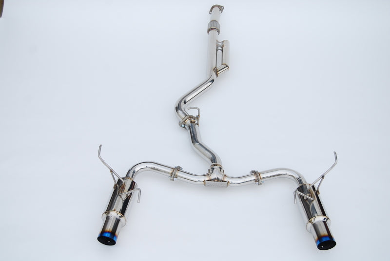 Invidia 2022+ Subaru WRX N1 Twin Outlet Single Layer Tip Cat-Back Exhaust - Racecraft Industries