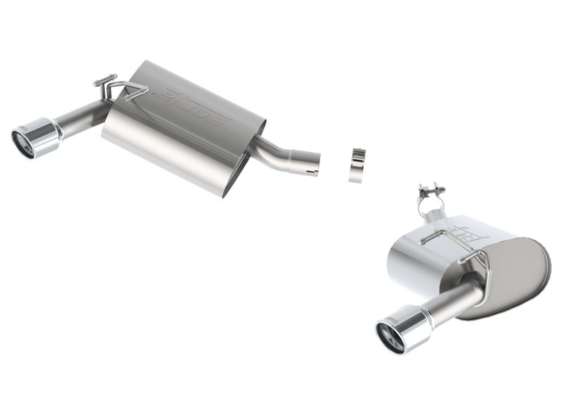 Borla 14-15 Chevy Camaro 3.6L V6 RWD Single Split Rr Exit Touring Exhaust (rear section only) - Racecraft Industries