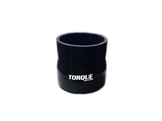 Torque Solution Transition Silicone Coupler: 2.75 inch to 3 inch Black Universal - Racecraft Industries