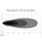 Rigid Industries Revolve 50in Bar w/Amber Trim Ring - Racecraft Industries
