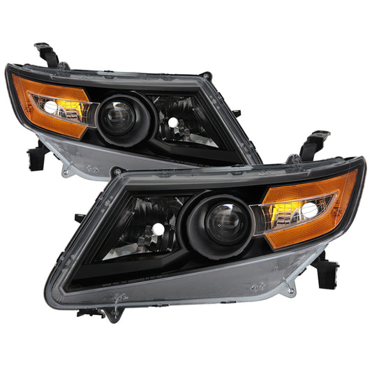 xTune Honda Odyssey Halogen Models Only 11-15 OEM Style Headlights - Black HD-JH-HODY11-AM-BK - Racecraft Industries