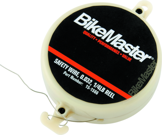 BikeMaster 0.032in Safety Wire Reel - 1/4lb - Racecraft Industries