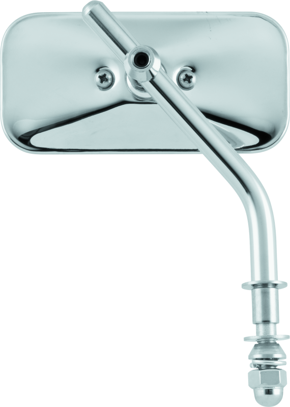 Bikers Choice 65-Up Chrome Stamped Mirror 2 X 4 1/2 Inch Ea - Racecraft Industries