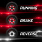 XK Glow Bronco 5th Wheel Light w/ Brake, Running, Reverse and Turn Signal Lights - Racecraft Industries