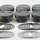 Mahle MS Piston Set GM LS 428ci 4.130in Bore 4in Stk 6.067in Rod .927 Pin -3cc 12.2 CR Set of 8 - Racecraft Industries