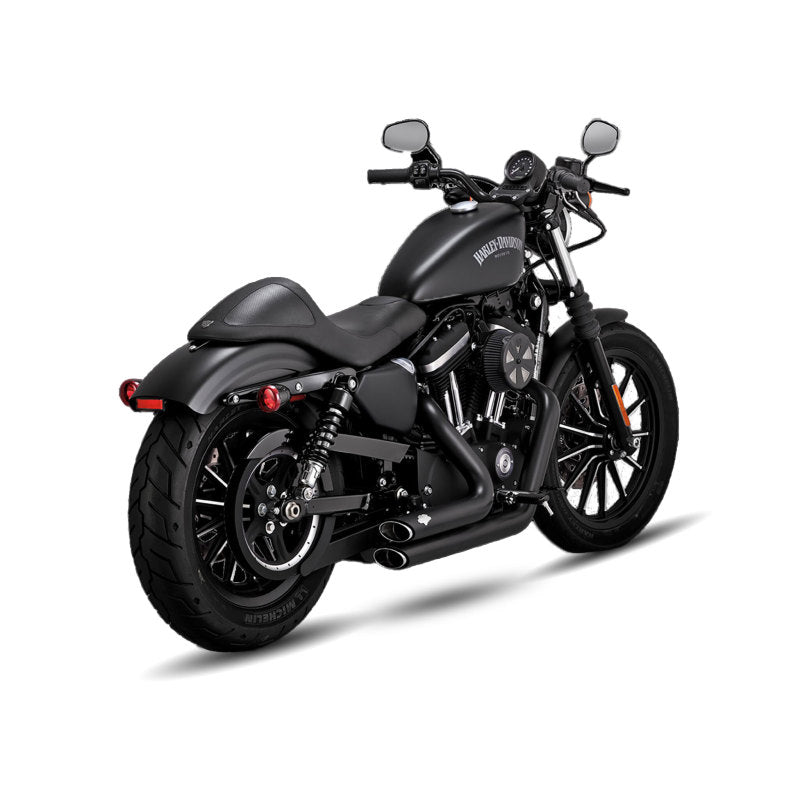 Vance & Hines HD 18-22 Fatboy/Blackout Shortshot Staggered PCX Full System Exhaust - Racecraft Industries
