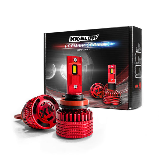 XK Glow H11 Premier Series LED Bulb Kit - Racecraft Industries