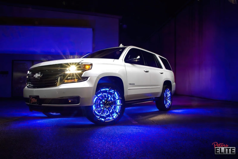Oracle LED Illuminated Wheel Rings - ColorSHIFT No Remote - ColorSHIFT No Remote SEE WARRANTY - Racecraft Industries