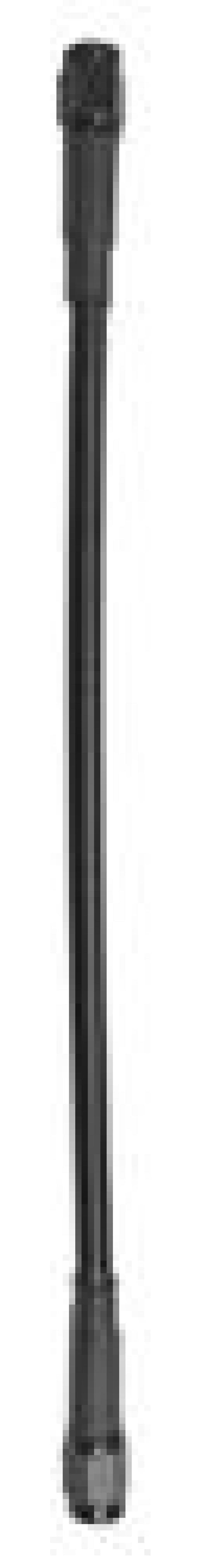Fragola -3AN Ext Black Covered Assembly Straight x Straight 18in - Racecraft Industries