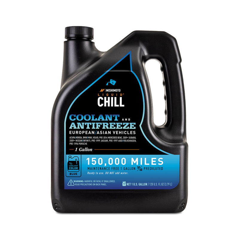Mishimoto Liquid Chill EG Coolant, European/Asian Vehicles, Blue - Racecraft Industries