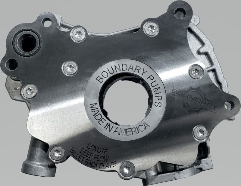 Boundary 11-17 Ford Coyote (All Types) V8 Oil Pump Assembly Vane Ported MartenWear Treated Gear - Racecraft Industries
