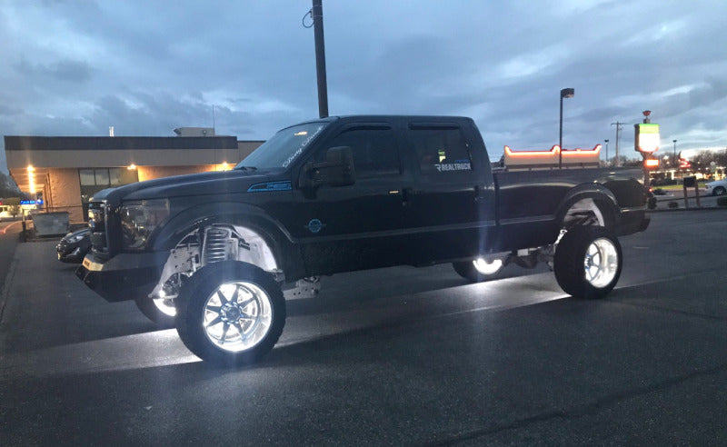 Oracle LED Illuminated Wheel Rings - Double LED - White SEE WARRANTY - Racecraft Industries