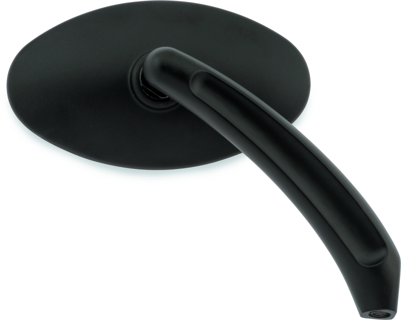 Bikers Choice 65-Up Black Oval Mirrors Custom Pair - Racecraft Industries