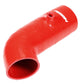 Perrin 22-23 Subaru BRZ/Toyota GR86 Silicone Inlet Hose (3in. ID / SS Wire) - Red - Racecraft Industries
